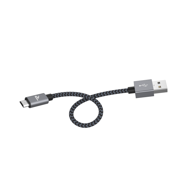 RAMPOW 2-Pack 3.3ft Braided USB-C to USB-A Cable, Fast Charging Cable